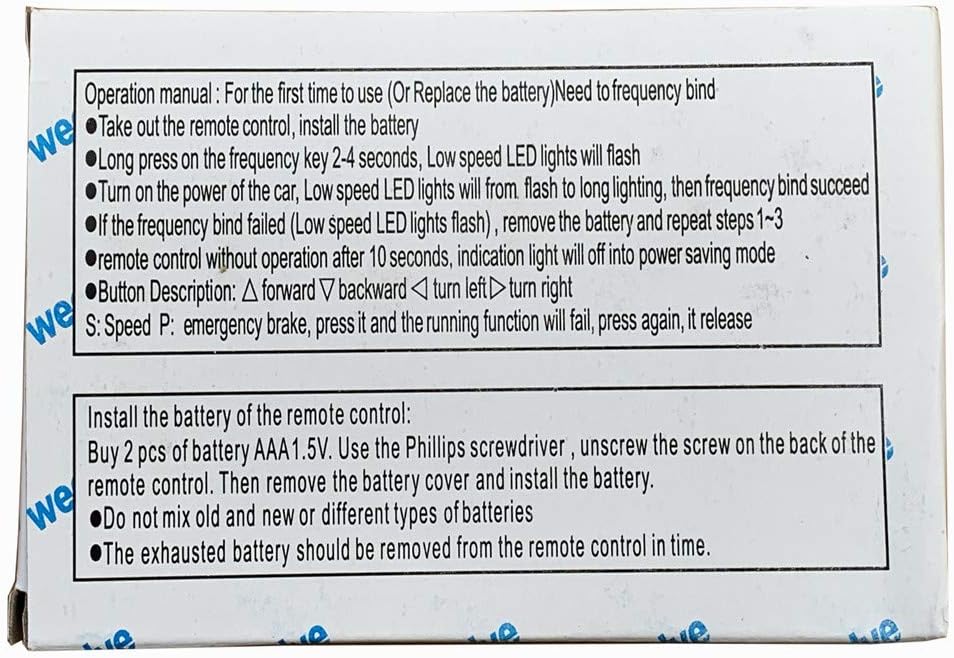 weelye Kids Ride On Car 12V DIY Modified Wires Complete Set of Remote Control Circuit Borad Wires Switch Gearbox with Motors,Children Electric Ride On Car Accessories