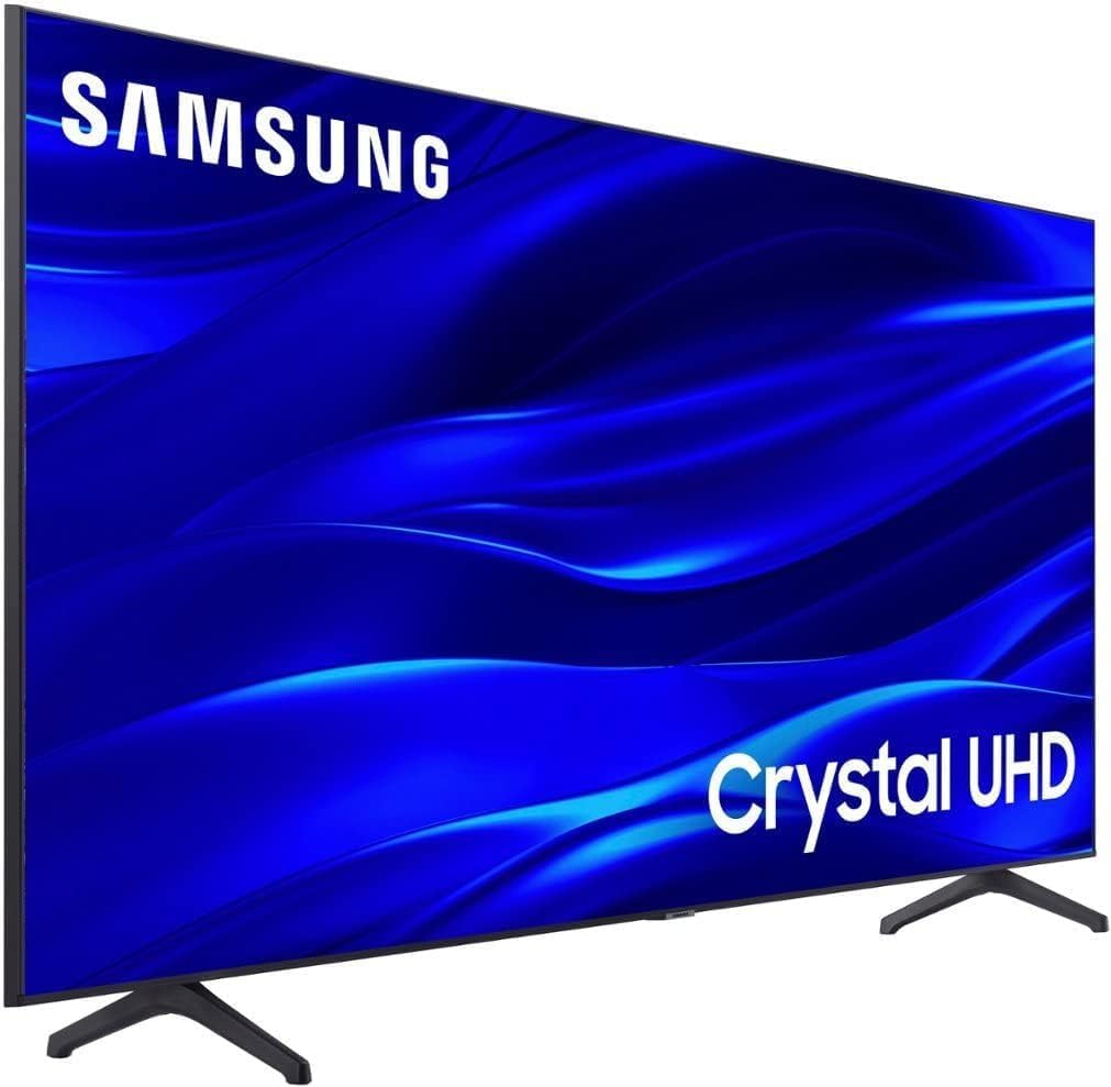 SAMSUNG 65-Inch Class TU690T Series LED Cristal 4K UHD Smart Tizen TV HDR Bluetooth Game Enhancer PurColor Compatible with Alexa Google & Assistant (Renewed)