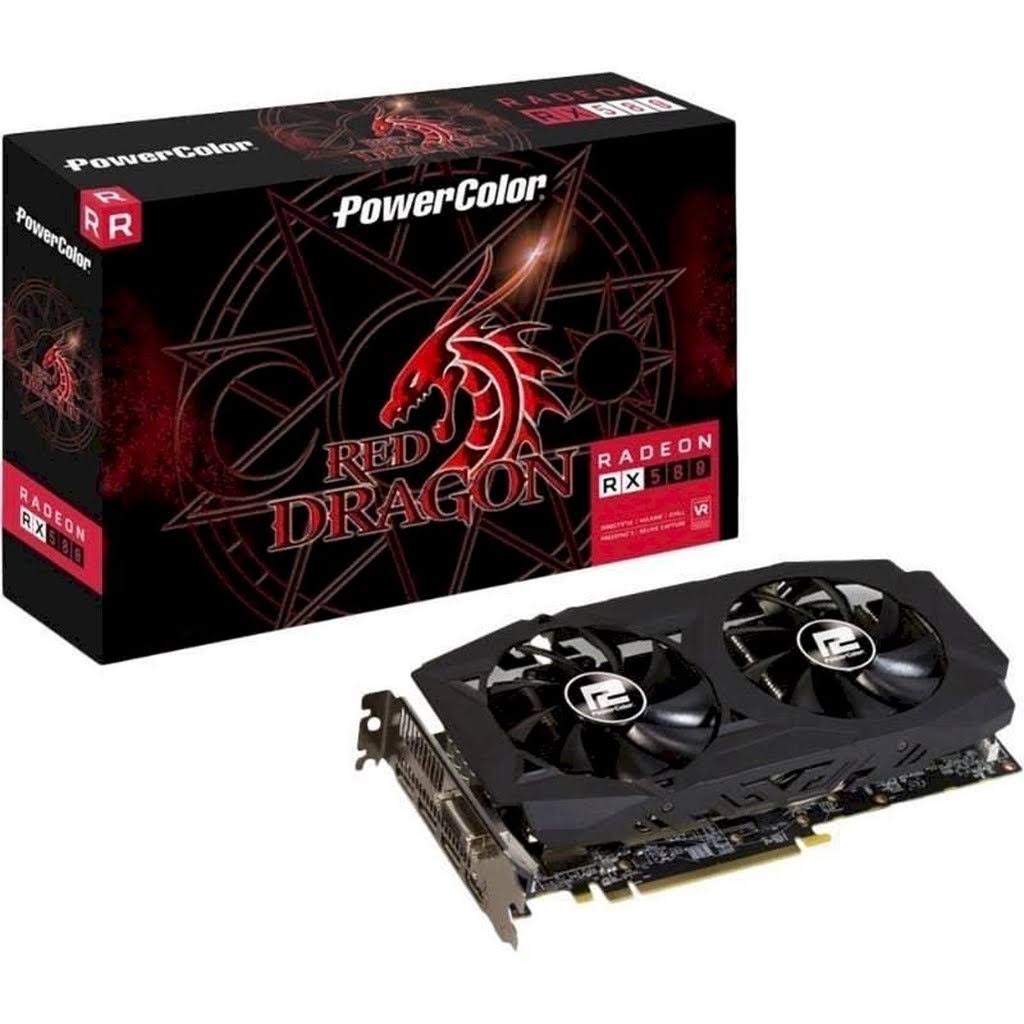 POWERCOLOR Radeon RX 580 8GB Red Dragon Graphics Card
