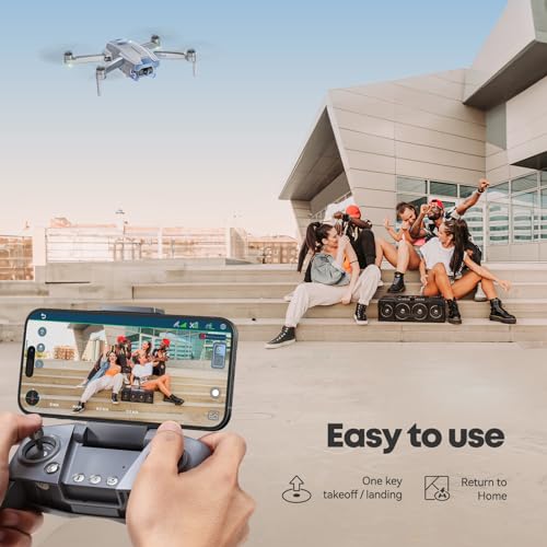 V11MINI SE Drones with Camera for Adults 4K UHD,Under 249g,70 Mins Flight Time,9842FT Long Range,Auto Return,Lightweight and Foldable Drone for Adults,Beginner,Upgraded Mini Drone with TOF GPS