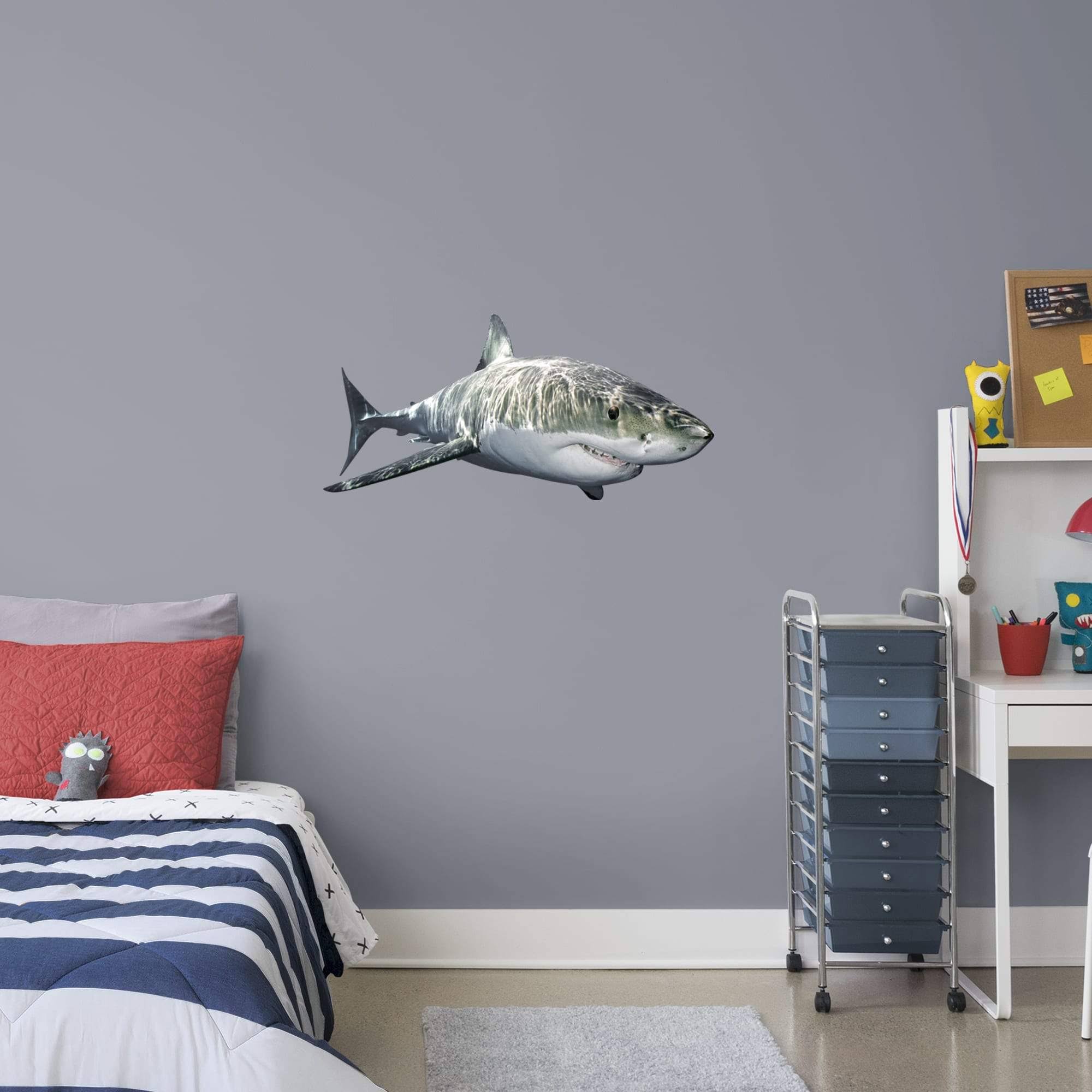Fathead Great White Shark Wall Decal