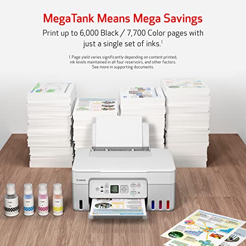 Canon MegaTank G3270 All-in-One Wireless Inkjet Printer. for Home Use, Print, Scan and Copy