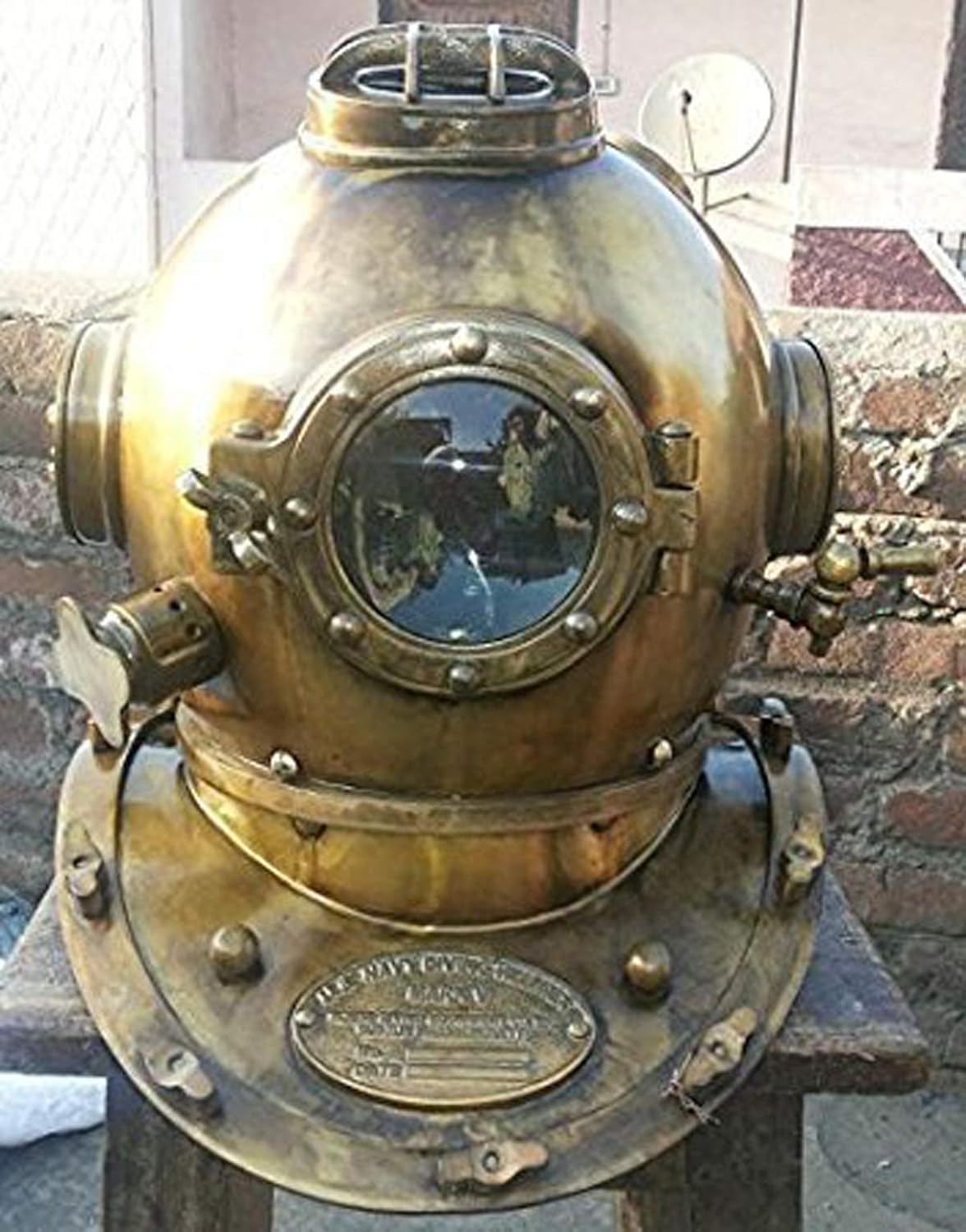 THORINSTRUMENTS Scuba Diving Diver Helmet in Antique Finish