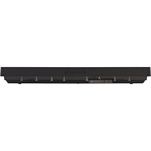 Yamaha 88-Key Weighted Portable Digital Piano Keyboard with Music Rest, Sustain Foot Switch, Built-in Speakers, USB Connectivity, Black (P45B)