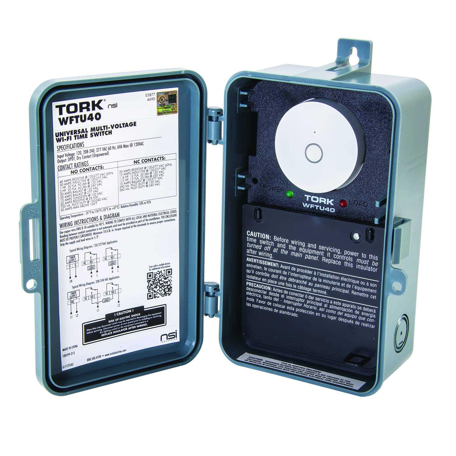 Tork WFTU40 Wi-Fi Time Switch