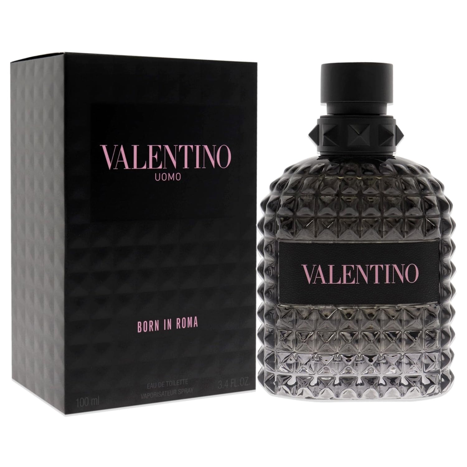 Dior Christian Sauvage Elixir Men EDC Spray 2 oz & Valentino Uomo Born In Roma EDT Spray Men 3.4 oz
