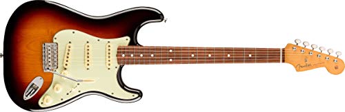 Fender Vintera 60s Stratocaster Electric Guitar, with 2-Year Warranty, 3-Color Sunburst, Pau Ferro Fingerboard