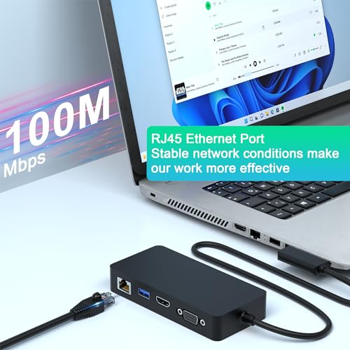 Surface Dock, Microsoft Surface Docking Station, Surface Triple Display (4K HDMI +VGA) Dock, Surface pro Accessories for Surface Pro 10/9/8/X/7/6/5/4, Surface Book 3/2/1, Surface Laptop go/6/5/4/3/2/1