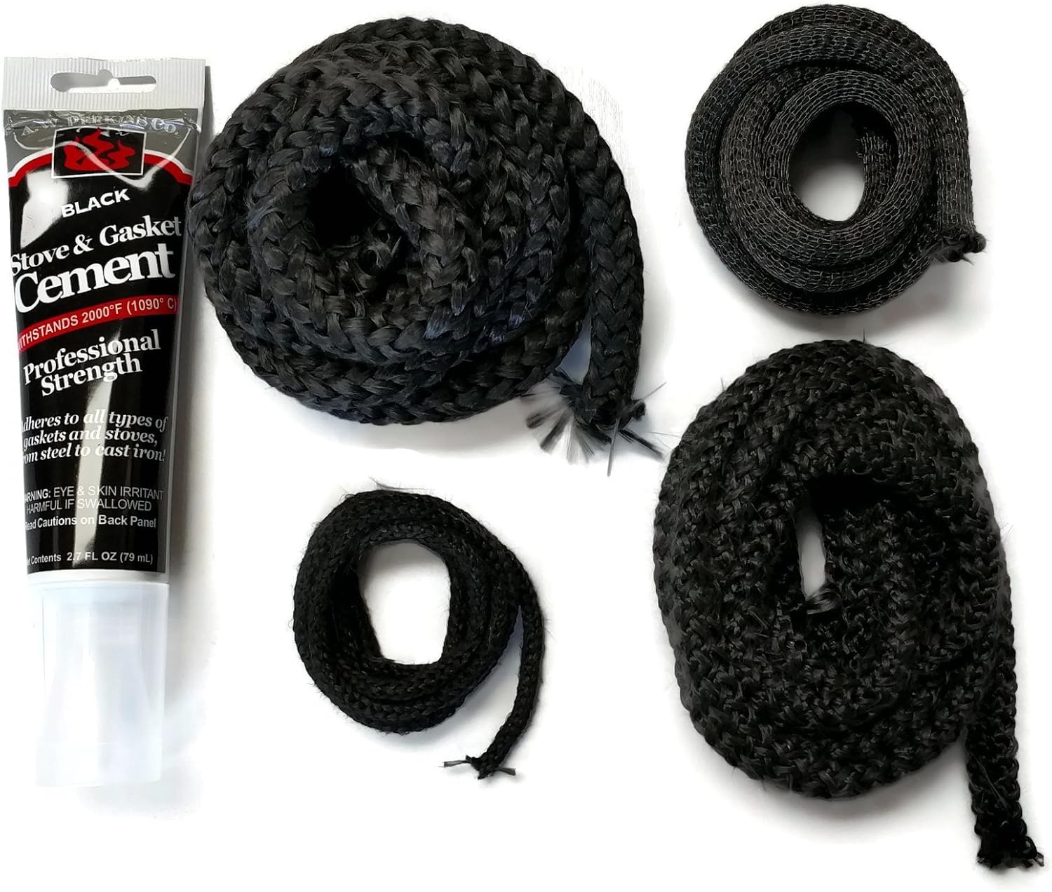 Midwest Hearth 3421 Acclaim Gasket Kit for Vermont Castings Wood Stoves Pack of 2