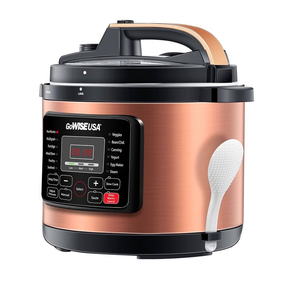 GoWISE USA 6 qt. 10-in-1 Electric Pressure Cooker