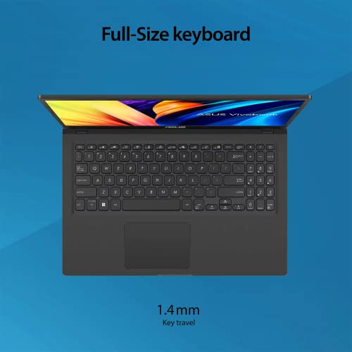 ASUS 2023 Newest Vivobook 15.6" FHD Screen Laptop, Intel Core i5-1135G7 (Beats i7-1065G7), 12GB RAM, 256GB SSD, Webcam, HDMI, Wi-Fi, Windows 11 Pro, Black