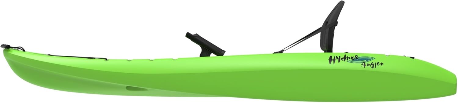 Lifetime Hydros Angler 85 Fishing Kayak (Paddle Included), Lime Green, 101 Inches