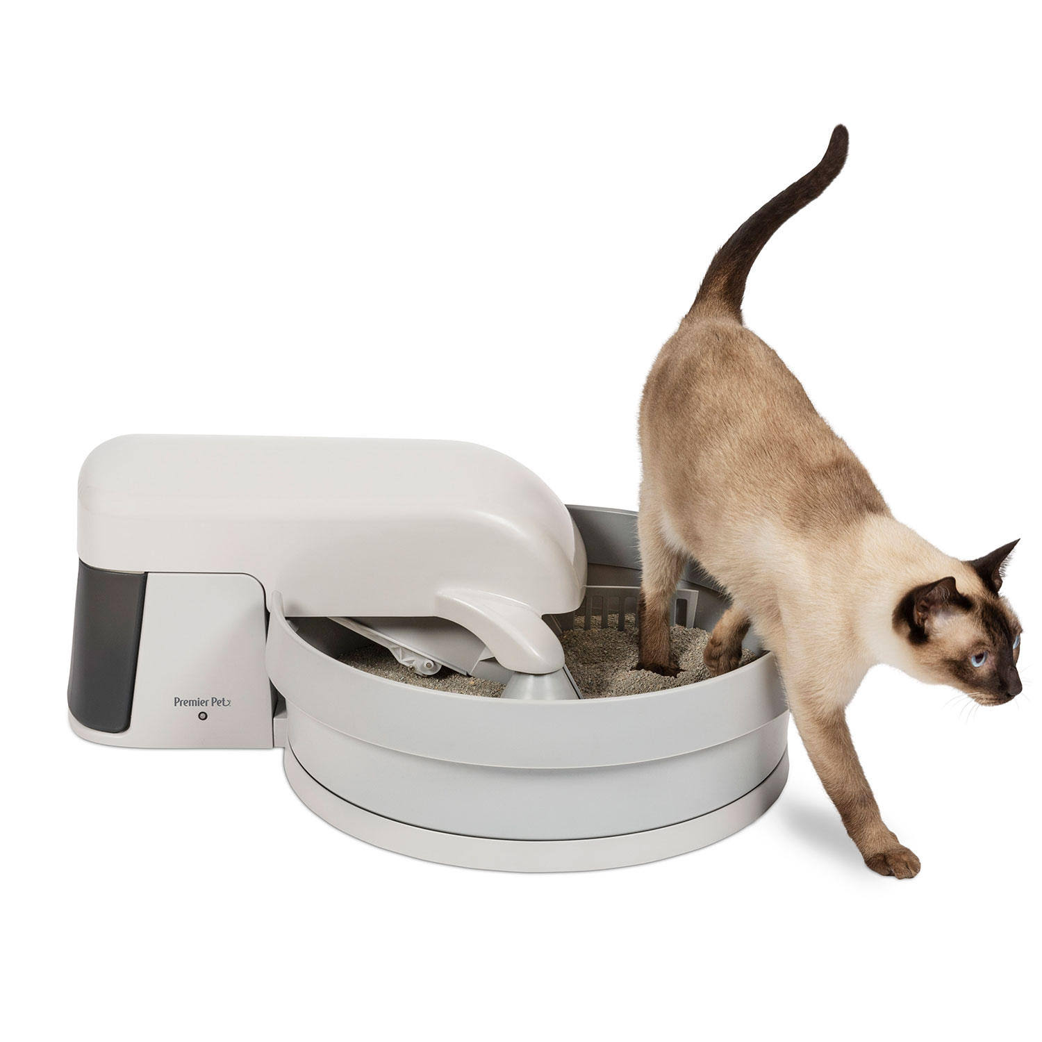 Premier Pet Auto-Clean Litter Box with 6 Month Supply of Filters