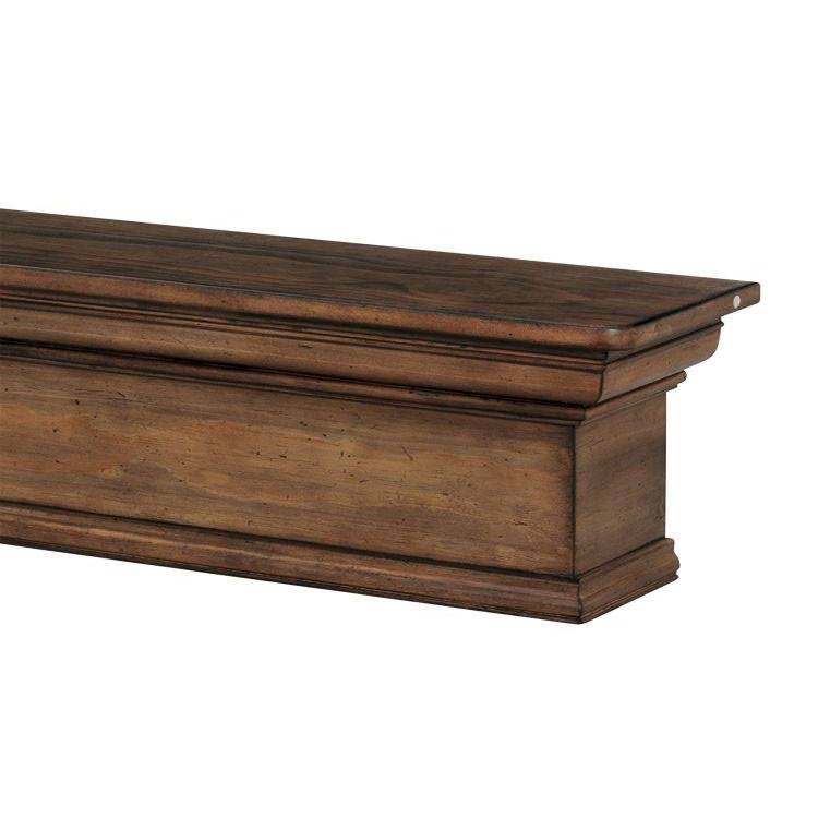 Pearl Mantels 420-48-15 Savannah Mantel Shelf, 48-Inch, Taos Finish