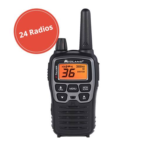 Two Way Radio (12 Radios) Midland-X-TALKER T71VP3