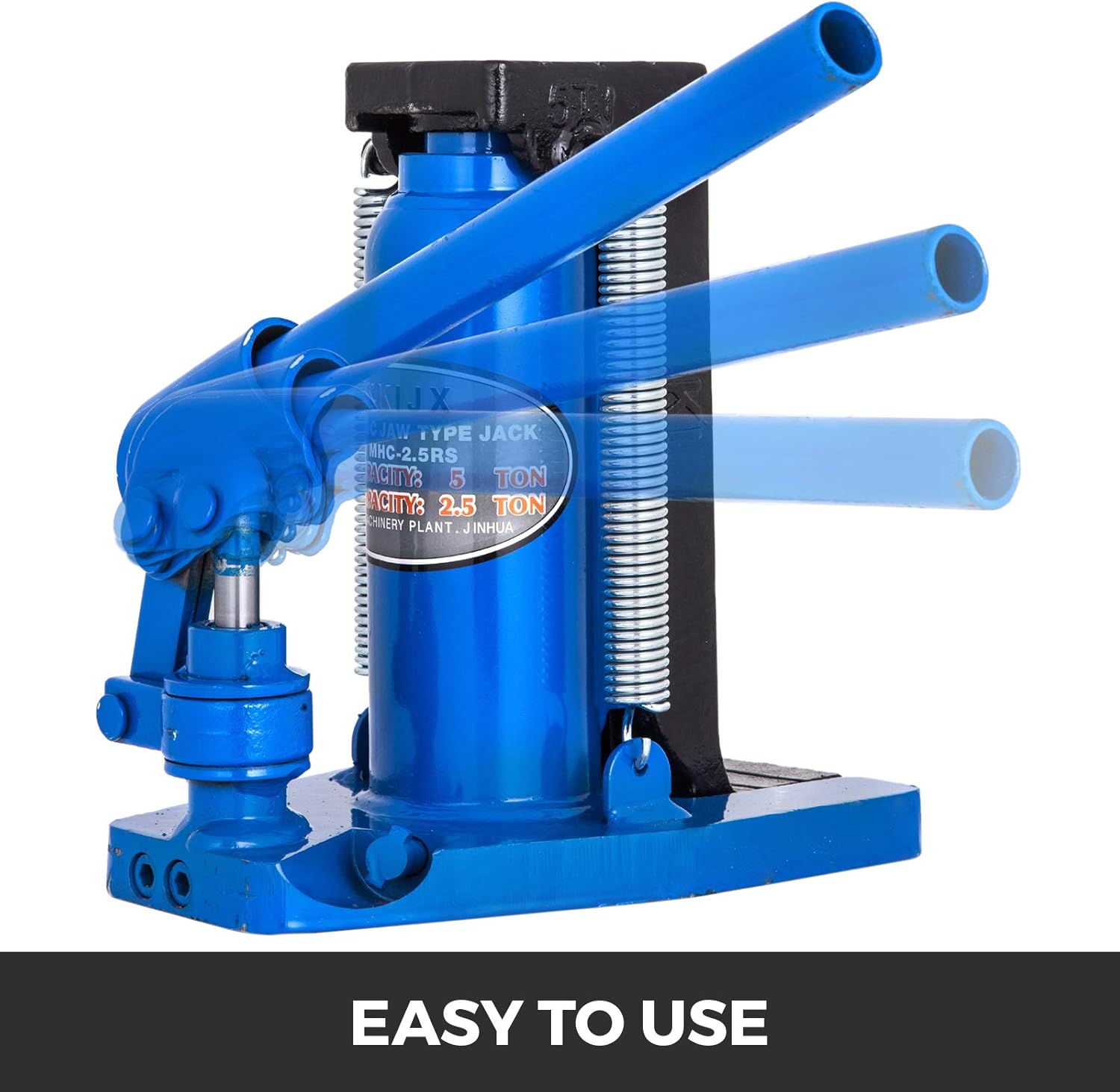 Mophorn Toe Jack Lift Hydraulic Machine Toe Jack Lift Air Hydraulic Toe Jack Proprietary Heat-Treated Steel (10-20Ton Yellow)