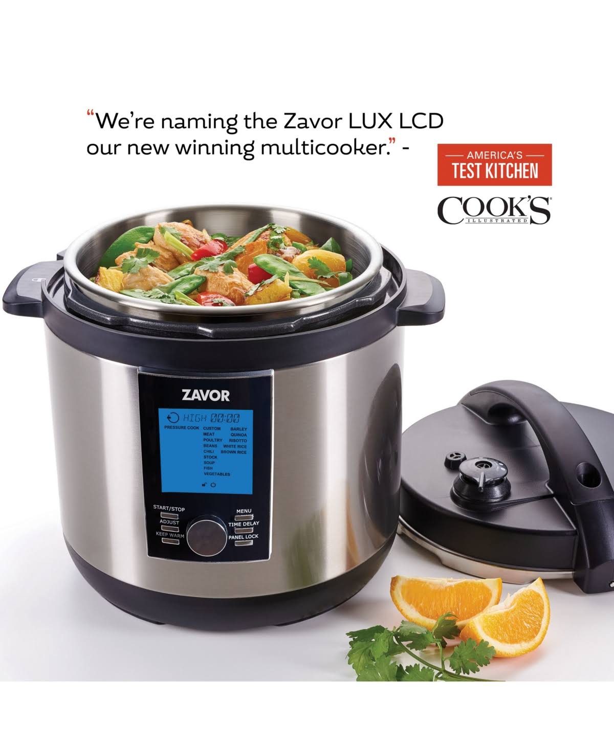 Zavor Lux LCD Multi Cooker 6 Qt.