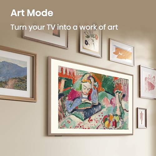 Hisense 65-Inch Class QLED 4K S7N CanvasTV? Series Dolby Vision HDR Google Smart TV (65S7N, 2024 Model) - Art Mode, Anti-Glare Panel, Hi-Matte Display, Frame & UltraSlim Wall Mount Included, 144Hz