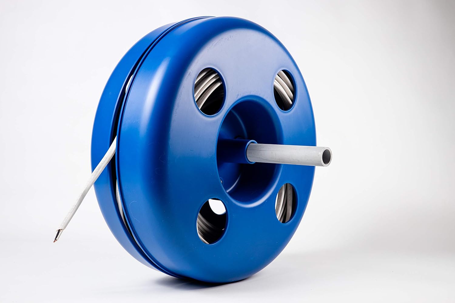 EIP Wire Reel Dispenser & Reel Simple Stand Wire/Cable Reel work alone with Romex or single conductor wire
