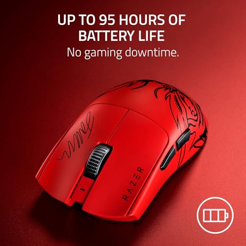 Razer Viper V3 Pro Wireless Esports Gaming Mouse: Symmetrical - 54g Lightweight - 8K Polling - 35K DPI Optical Sensor - Gen3 Optical Switches - 8 Programmable Buttons - 95 Hr Battery - Black