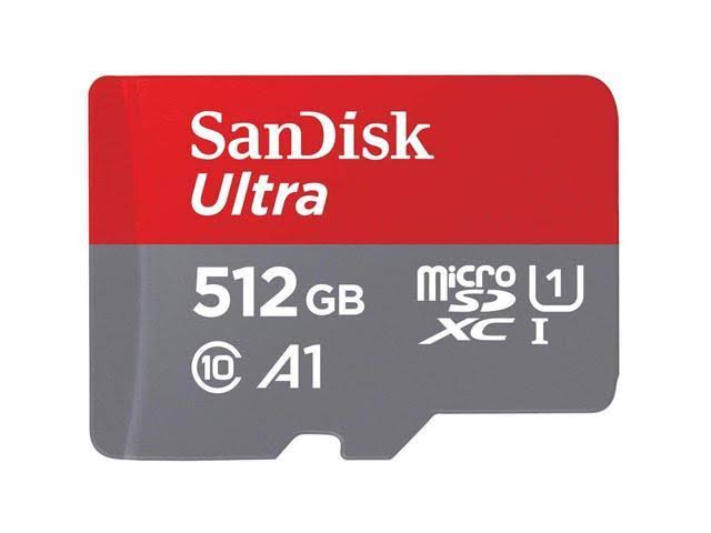 SanDisk Ultra microSD UHS-I Card 512GB, 120MB/s