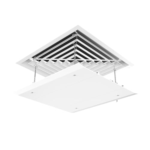 GARMEC 30/45/60CM Ceiling Central Air Conditioning Prevent Air from Blowing Directly to People,Angle Adjustable Easy Installation for Commercial Office Public Area Home