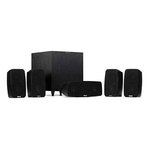 Klipsch Reference Theater Pack 5.1-Channel Speaker System + AVR-S770H 75W 7.2-Channel 8K Network AV Receiver with HEOS