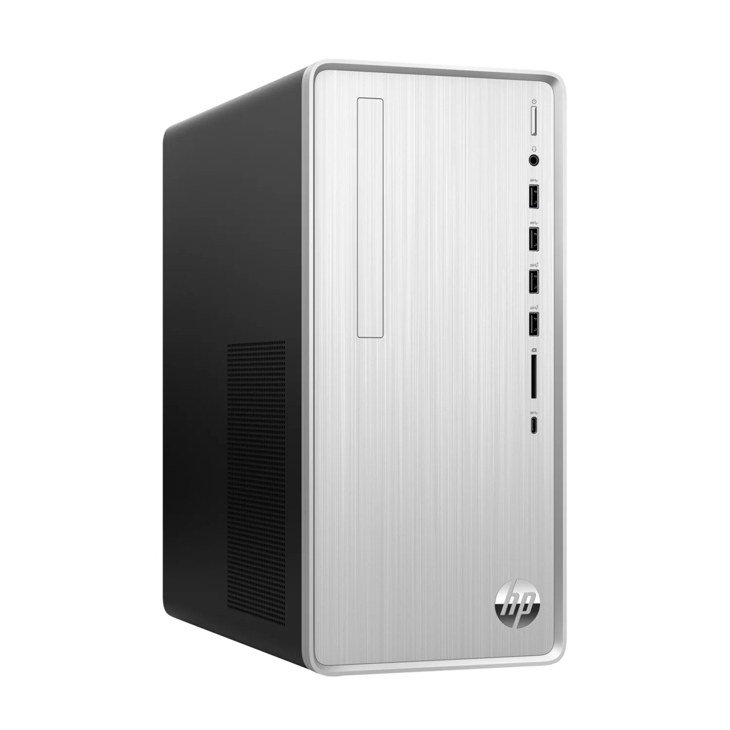 HP Pavilion Tower Desktop, AMD Ryzen 5 5600G, 64GB DDR4 RAM, 2TB PCIe SSD + 2TB HDD, SD Card Reader, VGA, HDMI, Wi-Fi 6, Wired KB & Mouse, Windows 11 Home