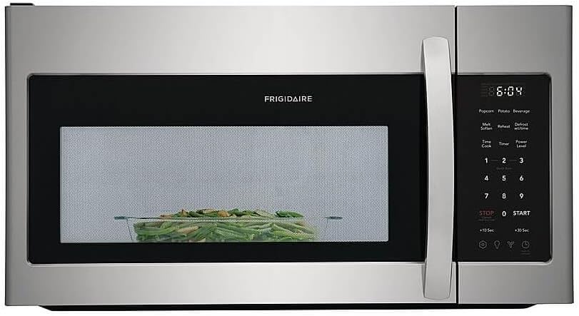 Frigidaire FMOS1846B 30 Inch Wide 1.8 Cu. Ft. 1500 Watt Over the Range Microwave LED Lighting - Stainless Steel