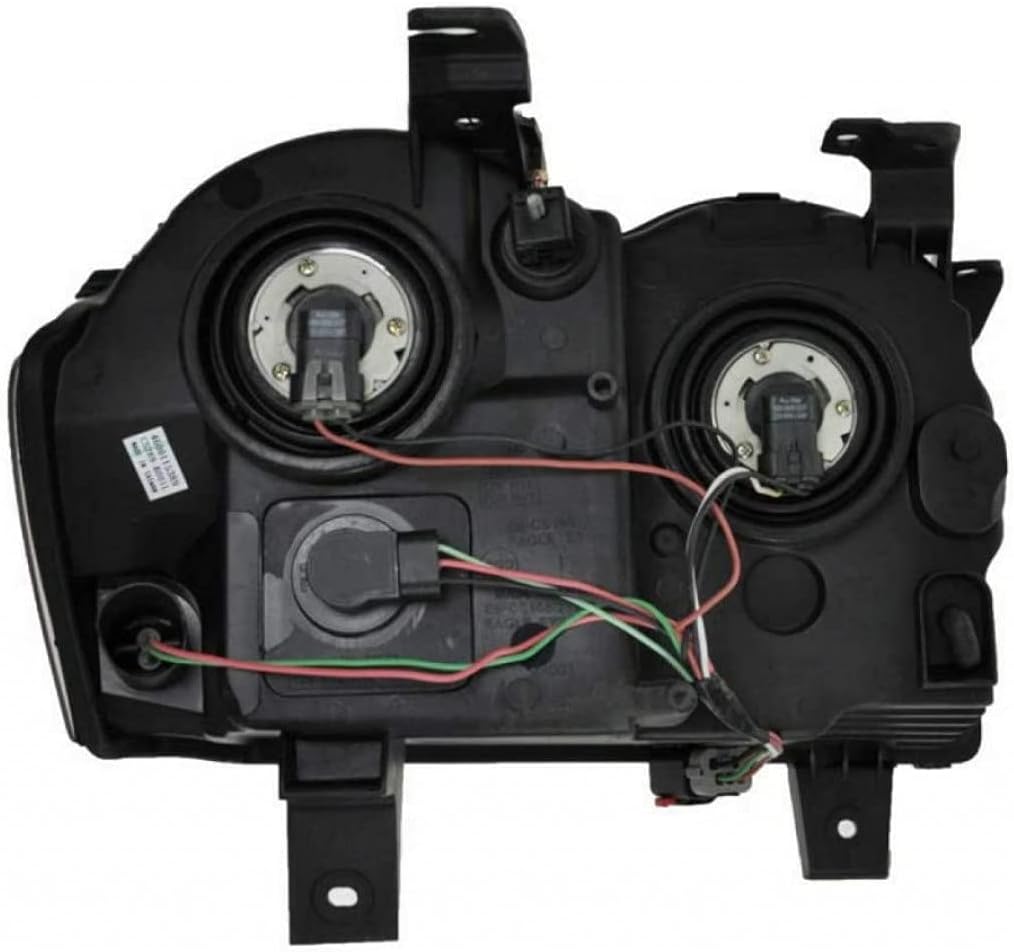 For 2008-2010 Jeep Grand Cherokee Pair Headlights HID Type Driver and Passenger Side W/HID CH2518129 CH2519129