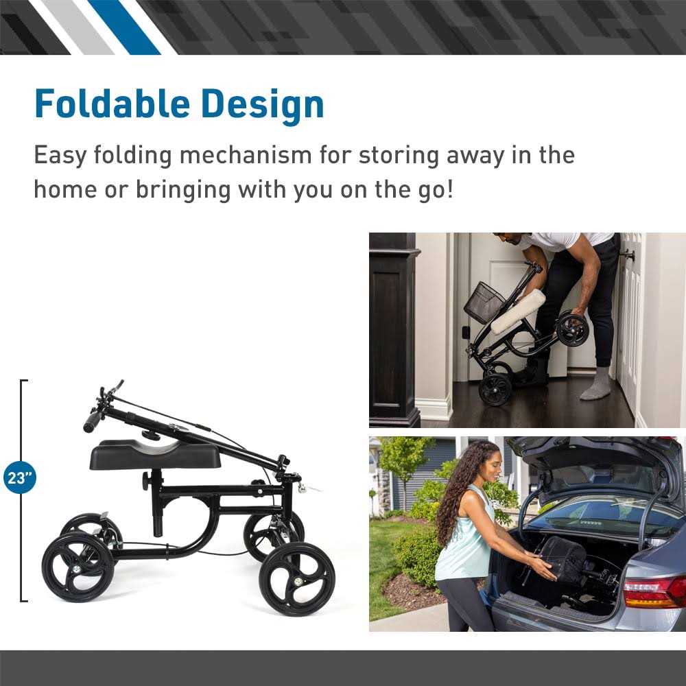 BodyMed Knee Walker for Leg Knee Knee Scooter - Sports Supplies Online Store