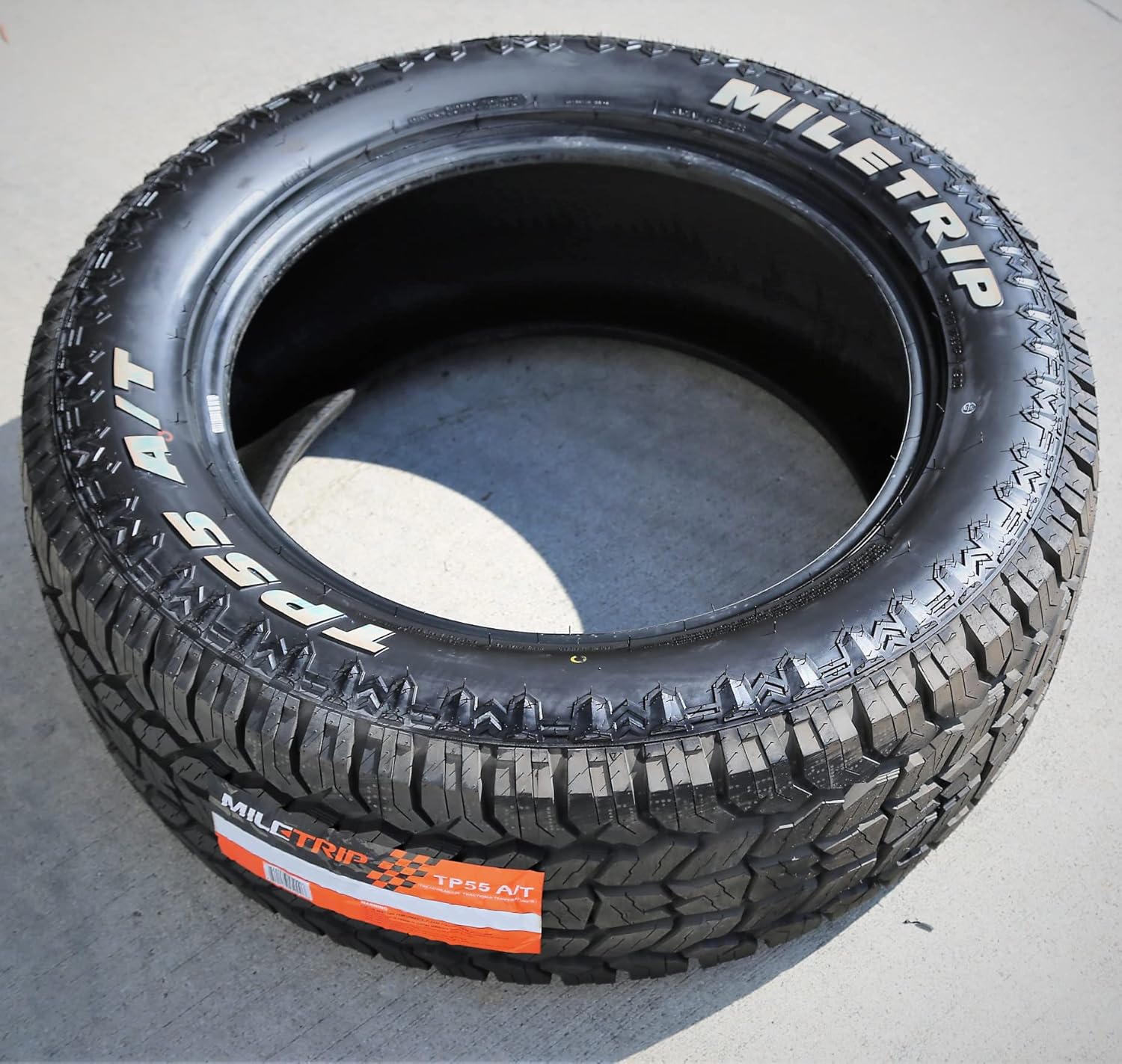 TP55 A/T All-Terrain Off-Road Light Truck Radial Tire-LT265/70R17 265/70/17 265/70-17 121/118S Load Range E LRE 10-Ply RWL Raised White Letters