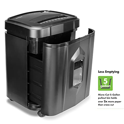 Aurora AU120MA 120-Sheet Auto Feed High Security Micro-Cut Paper Shredder / 30 Minutes (Black)