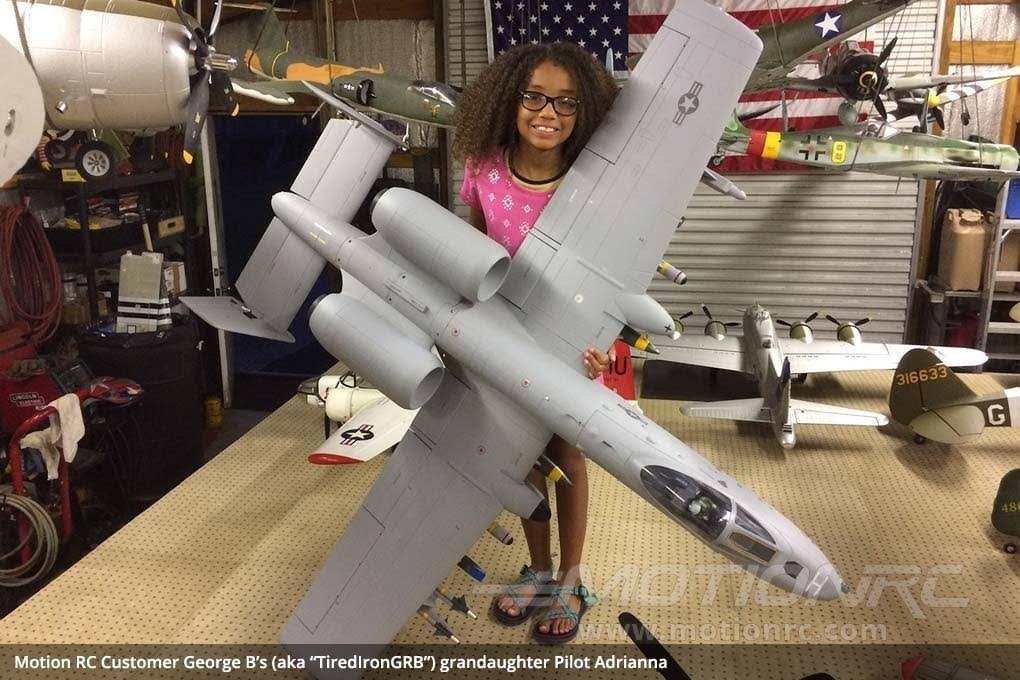 Freewing A-10 Thunderbolt II Super Scale Twin 80mm EDF Jet - PNP