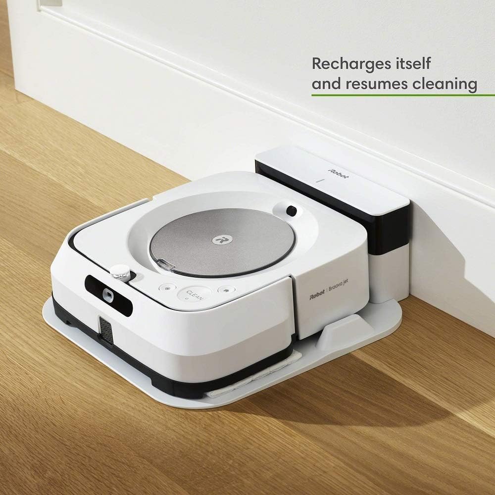 iRobot Roomba s9+ Robot Vacuum with Automatic Dirt Disposal- Wi-Fi Connected, Smart Mapping, Powerful Suction & Braava Jet m6 Ultimate Robot Mop- Wi-Fi Connected, Precision Jet Spray, Smart Mapping