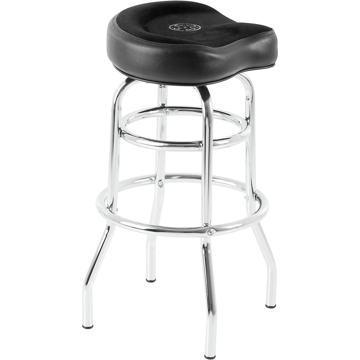 ROC-N-SOC Tower Saddle Seat Stool Black Tall