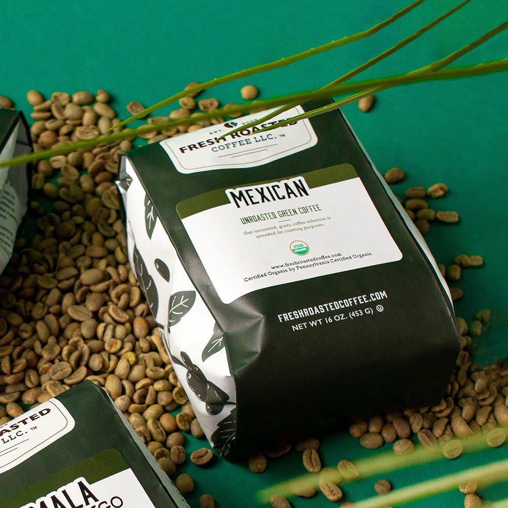 Unroasted Organic Swiss Water Decaf Mexican Coffee Beans