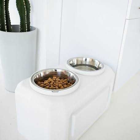 Gamma2 Elevated Dog Feeder with Storage - Pet Supplies online store