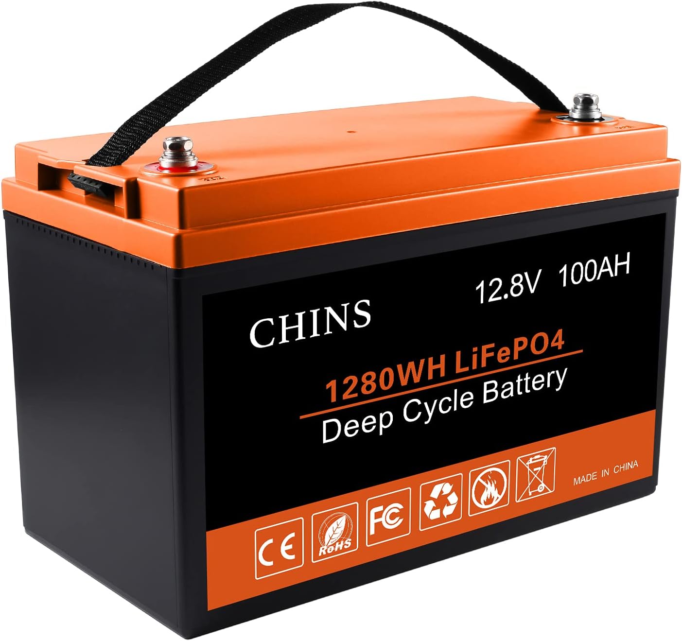 LiFePO4 Battery 12V 400Ah Lithium Battery - Built-in 250A BMS, 2000+ Cycles, Each battery Can Support 5120W Power Output, Perfect for RV, Solar, Home Storage and Off-Grid
