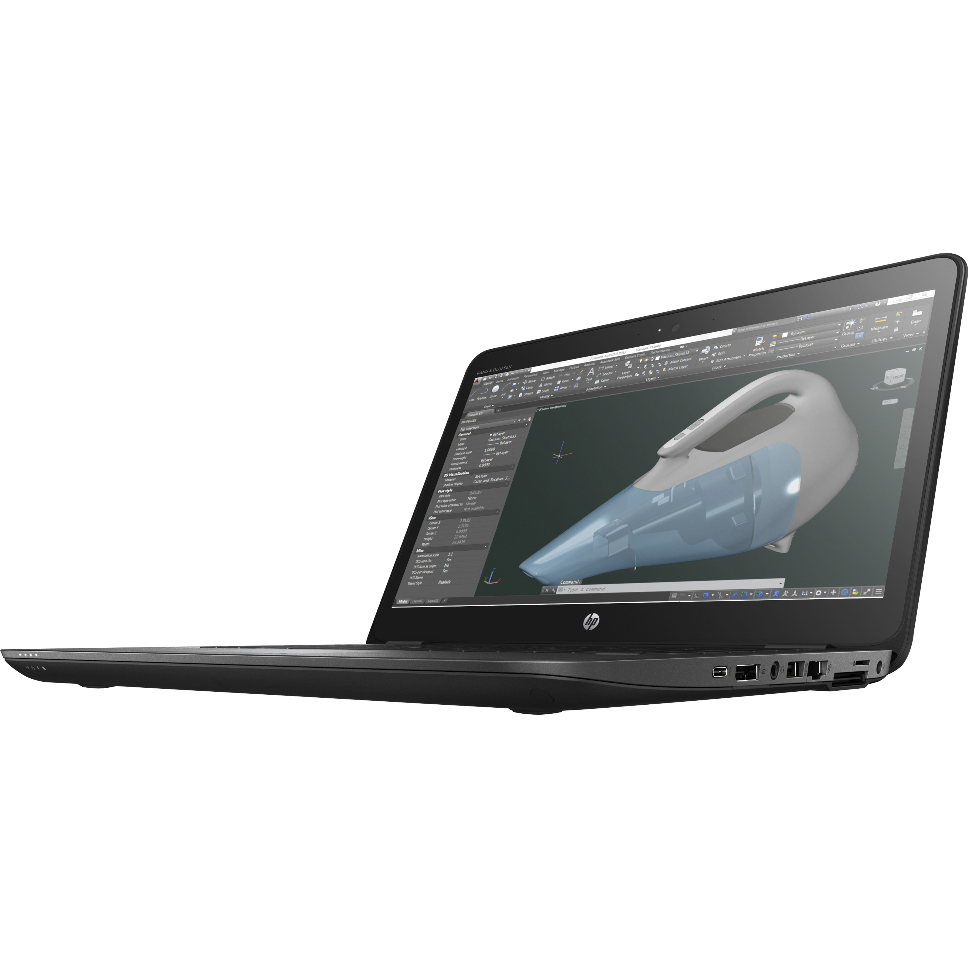 HP ZBook 14" Full HD Touchscreen Laptop, Intel Core i7 i7-7500U, 256GB SSD, Windows 10 Pro