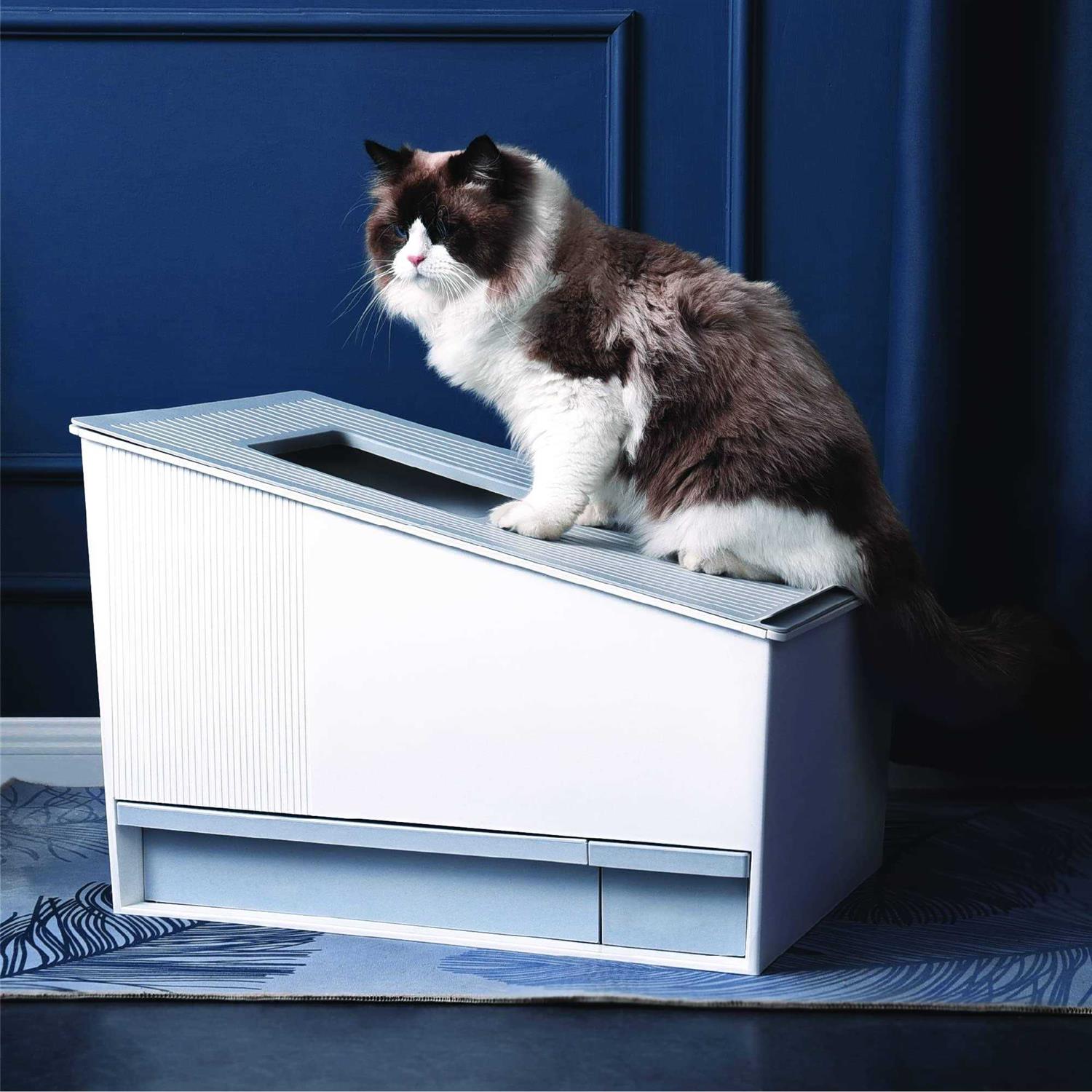 HONEY cARE Self-cleaning cat Litter Boxes Automatic cat Litter Box for Multiple cats - Pet Supplies online store