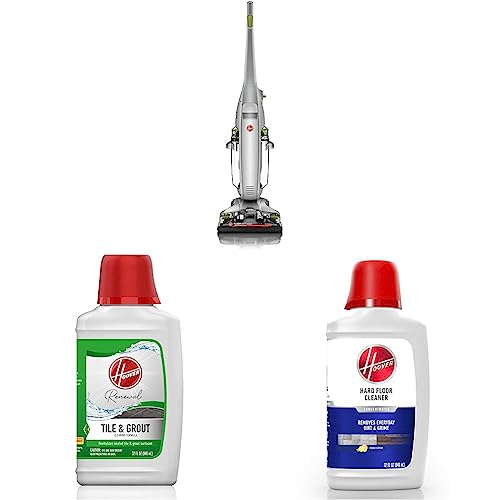 Hoover FloorMate Deluxe Hard Floor Cleaner Machine, Lightweight Cleaning Machine, Floor Scrubber with Spin Scrub Brushes, Wash and Dry Mode, Ideal for Hardwood, Vinyl, Tile, Laminate and More