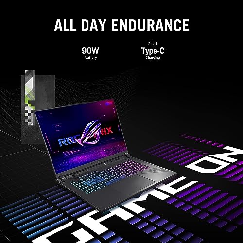 Asus ROG Strix G16 Gaming Laptop 2023 Newest, 16" 165Hz Display, Intel Core i7-13650HX, NVIDIA GeForce RTX 4060, 32GB DDR5 RAM, 1TB SSD, Backlit Keyboard, Windows 11 Home, Bundle with Laptop Stand