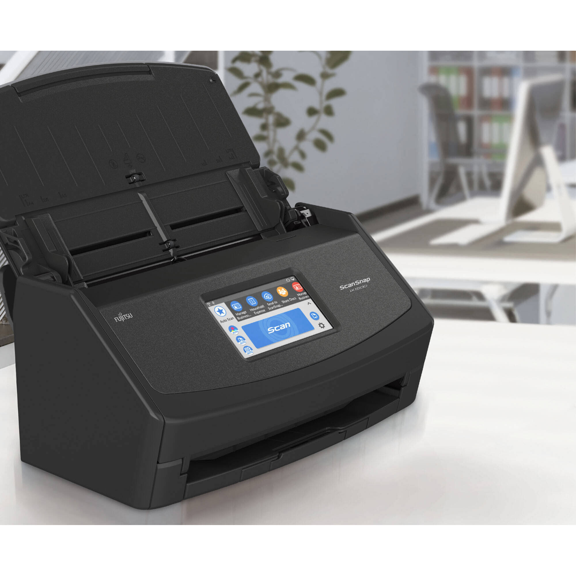 Fujitsu ScanSnap iX1500 Deluxe Scanner (Black)