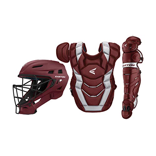 Easton | Elite X Baseball Catcher's Equipment | Box Set | NOCSAE Approved | Youth/Intermediate/Adult | Multiple Colors