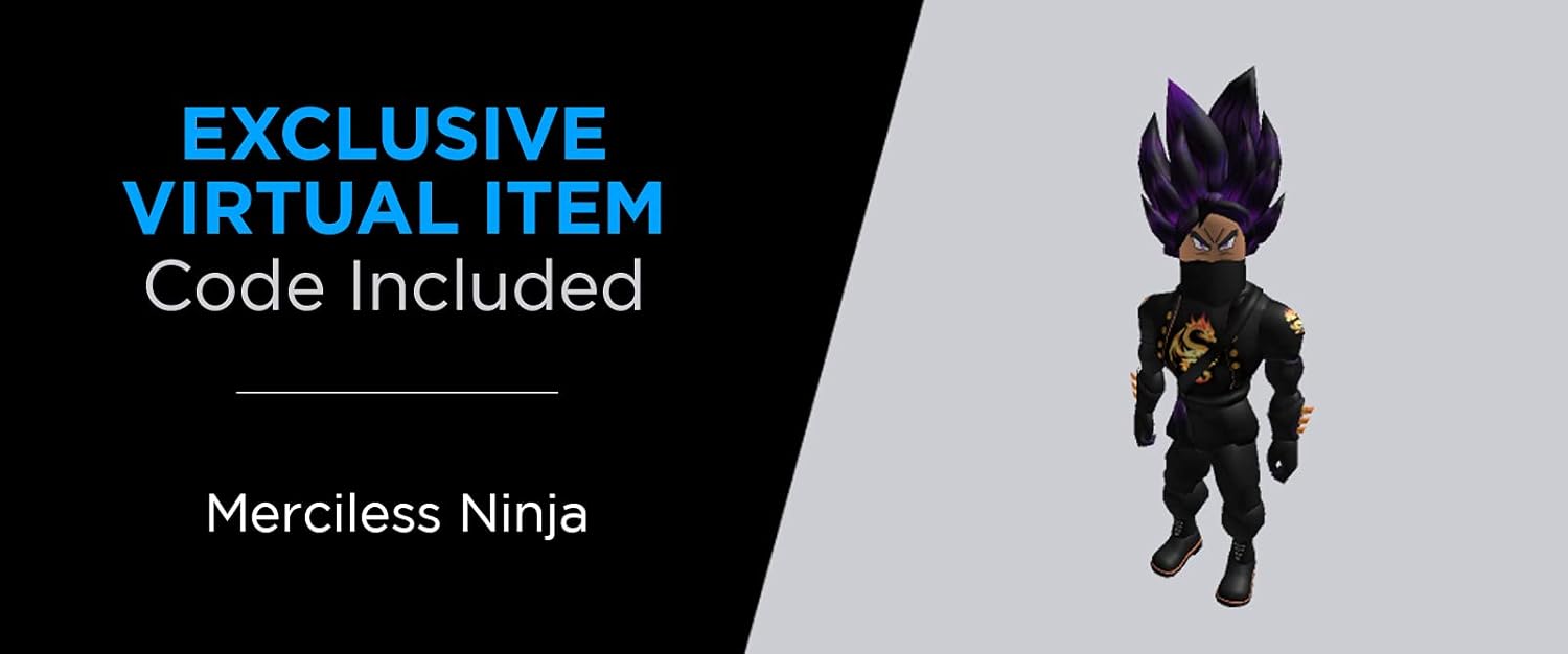Roblox Action Collection - Ninja Legends Deluxe Playset [Includes Exclusive Virtual Item]