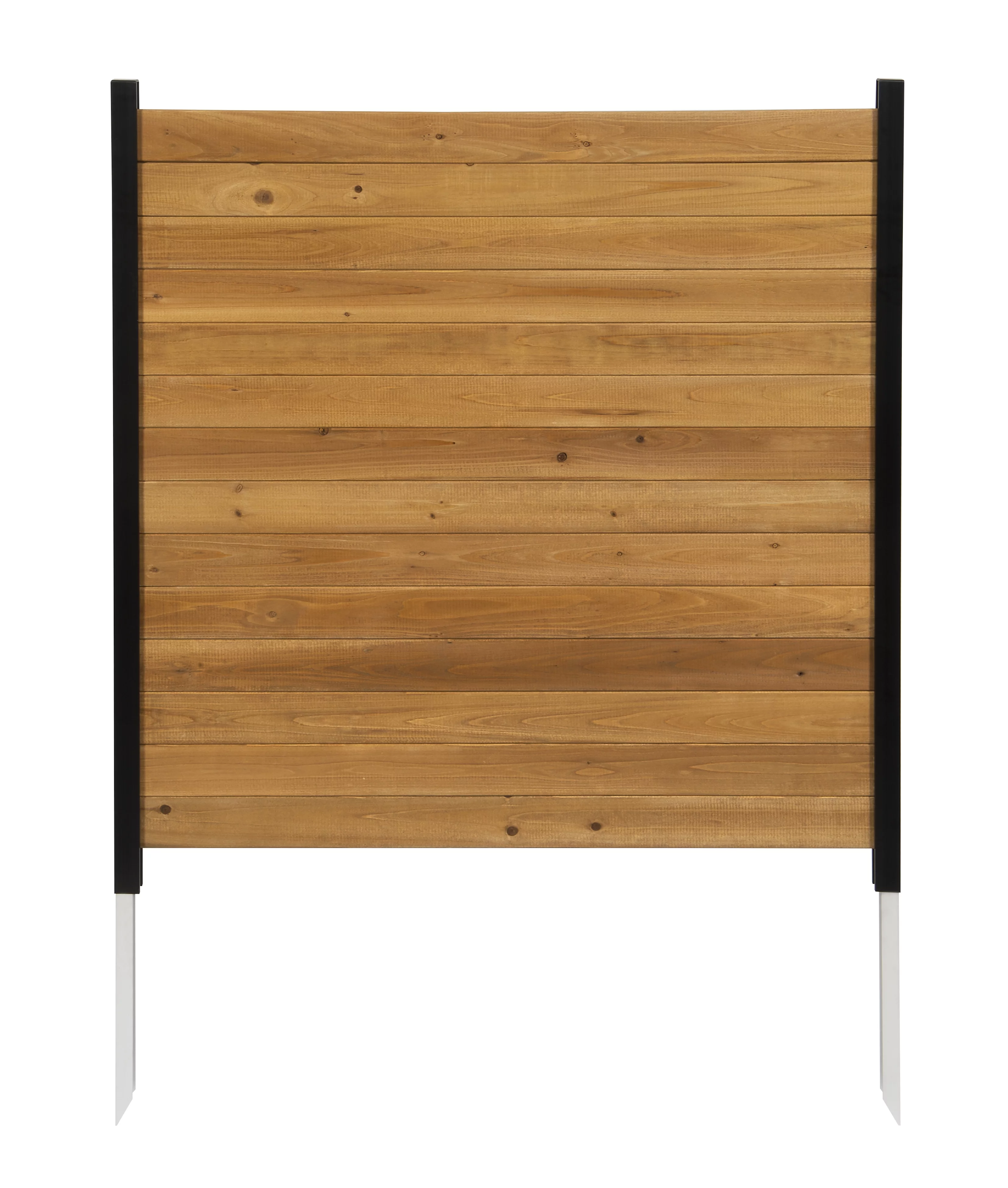 Enclo Richmond Outdoor No Dig Wood Privacy Screen Enclosure for Garbage Bins and Air Conditioners (42in H x 38in W - 2 Panels)