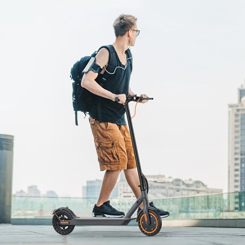 VOLPAM Electric Scooter, 350W/500W, 8.5/10 Tires, 12/21/28 Miles Range, 16/19/22Mph, Folding E-Scooter with Dual Braking