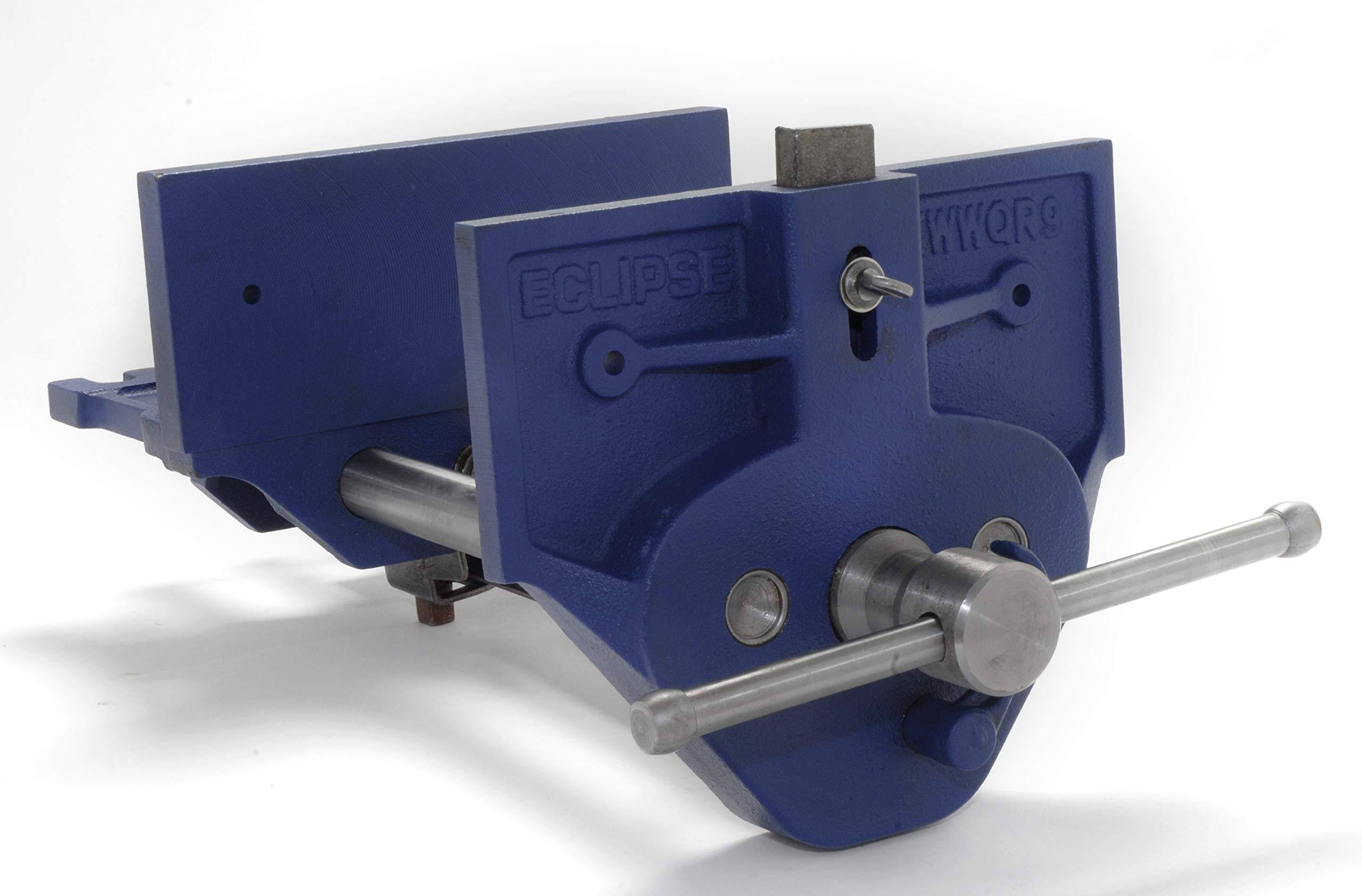 Eclipse Quick Release Woodworking Vise, Gray Cast Iron, 9 Size
