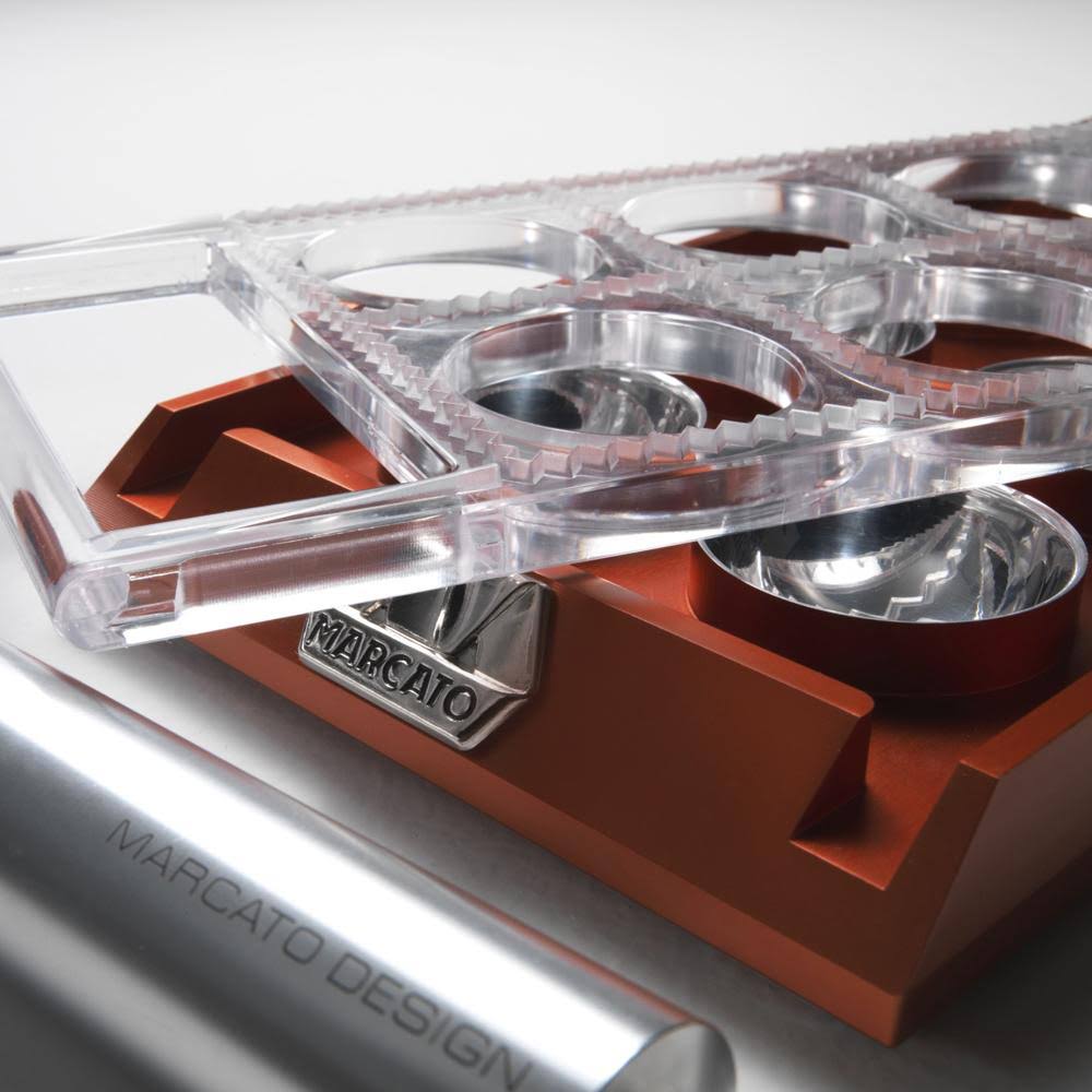 Marcato Atlas ravioli Tablet Pasta Maker, Red